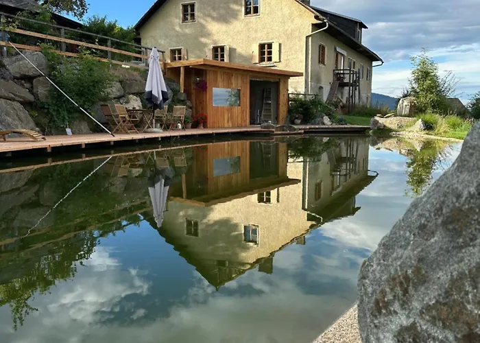 公寓 Mauthnerhube Mit Sauna, Whirlpool, Huettenfeeling Sankt Oswald ob Eibiswald